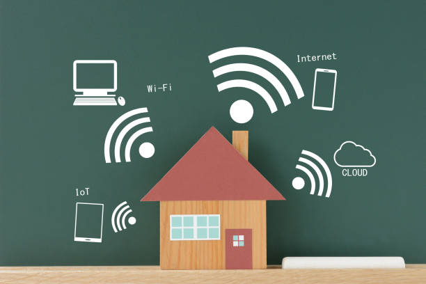 istock House object and Wi-Fi images 1207446992