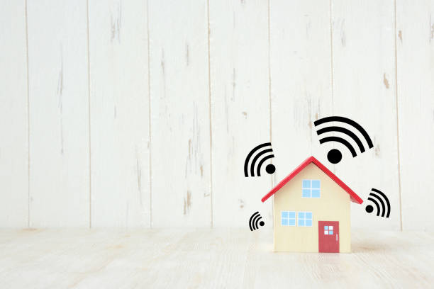 istock House object and Wi-Fi images 1207447552