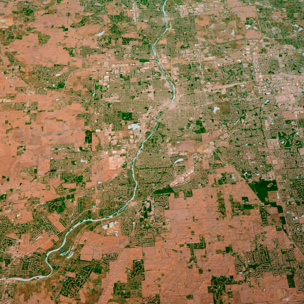 istock Aurora Illinois 3D Render Map Color Top View Apr 2019 1207455232