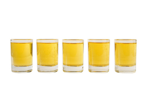 istock Summer cocktail on isolated white background 1207462629