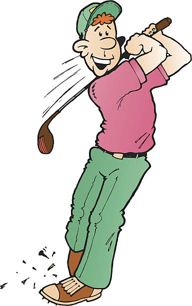 Golfer Stock Illustration - Download Image Now - Golfer, Cartoon, Swinging - iStock Golfer Stock Illustration - Download Image Now - Golfer, Cartoon, Swinging - iStock