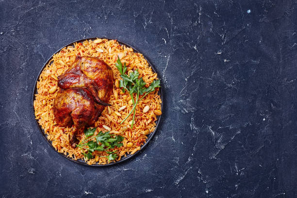 Chicken kabsa - homemade arabian rice
