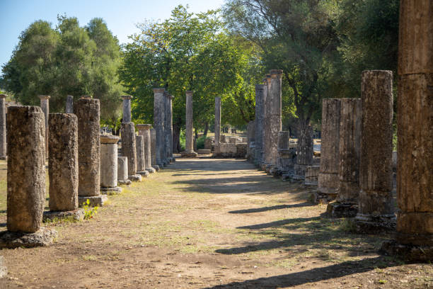 istock Ancient Olympia, Peloponnese, Greece 1207470839