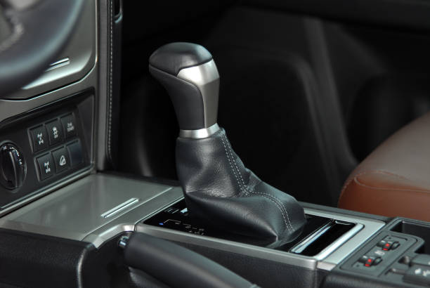 istock automatic transmission lever in an off-road car 1207473602
