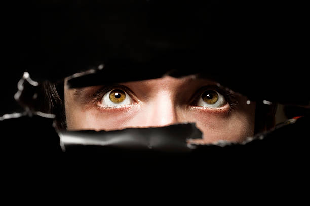 istock Scary eyes of a man 120747937