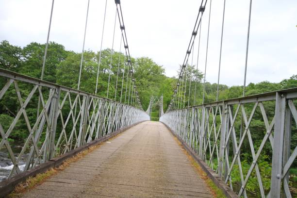 istock Suspension bridge over River Wye 1207483154
