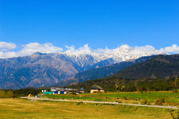istock Snow covered mountains in Manali 1207492262