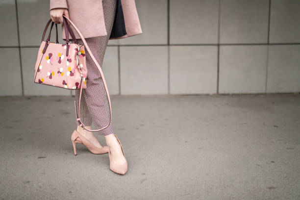 istock Well dressed woman at city 1207494310