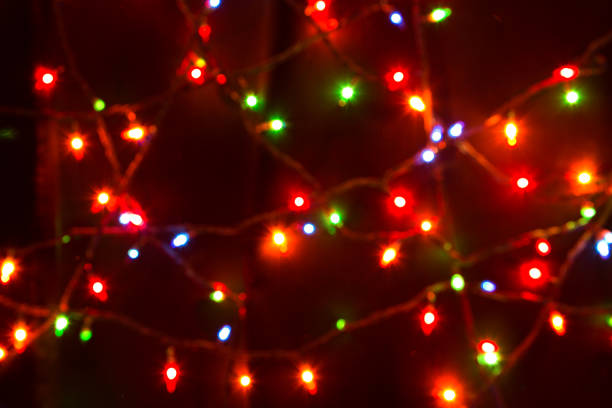 istock Abstract picture of bright colored lights 1207495781
