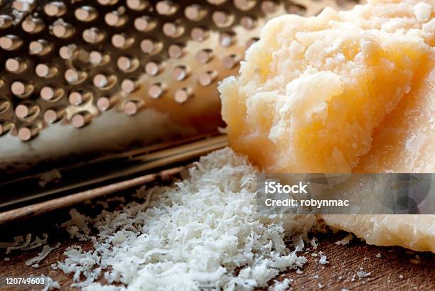 Grated Parmesan Cheese Stock Photo - Download Image Now - Cheese, Color Image, Food