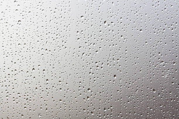 istock Waterdrops on the window, full frame background with copy space 120749642