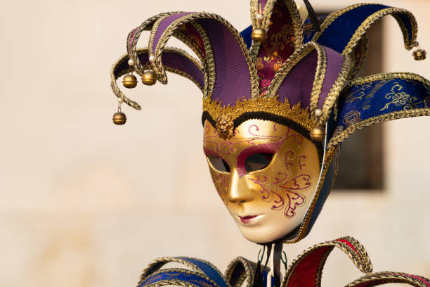 istock Carnival mask hanging for sale in Venice 1207502168