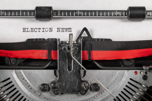 istock ELECTION NEWS typed on a classic typewriter 1207505417