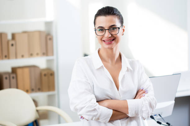 istock Young business woman 1207507170