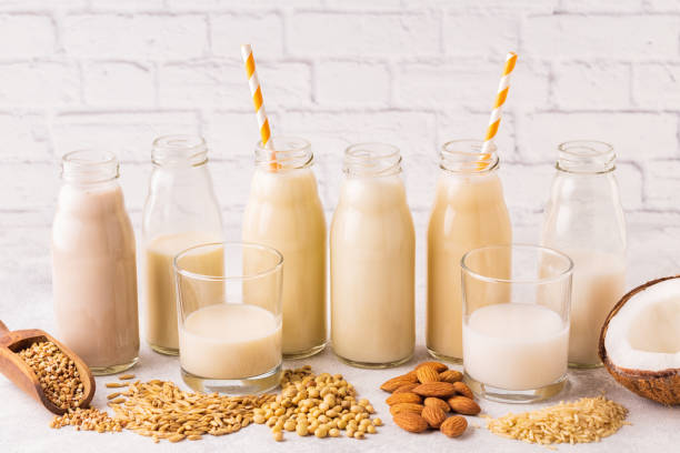 istock A bottles of alternative  milk 1207510650