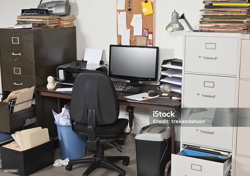 Espacio de trabajo - Foto de stock de Oficina libre de derechos