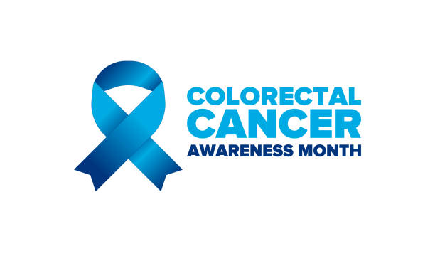 Colorectal Cancer Awareness Month. Celebrate annual in March. Control and protection. Prevention campaign. Medical health care concept. Poster with blue ribbon. Banner, background. Vector illustration Colorectal Cancer Awareness Month. Celebrate annual in March. Control and protection. Prevention campaign. Medical health care concept. Poster with blue ribbon. Banner, background. Vector illustration colorectal cancer stock illustrations