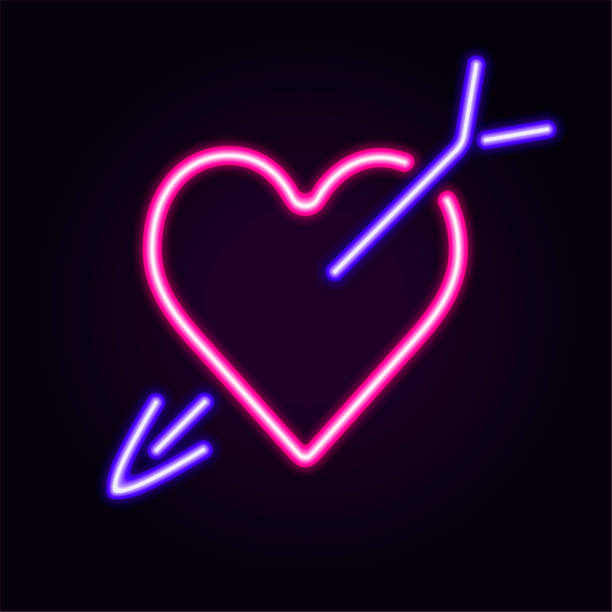 Ilustración de Vector Neón Símbolo De Corazones Rotos Corazón De Neón Y Flecha Sobre Fondo Oscuro Listo Para Su Diseño Tarjeta De Felicitación Banner Ilustración Vectorial y más Vectores Libres de Derechos Ilustración de Vector Neón Símbolo De Corazones Rotos Corazón De Neón Y Flecha Sobre Fondo Oscuro Listo Para Su Diseño Tarjeta De Felicitación Banner Ilustración Vectorial y más Vectores Libres de Derechos