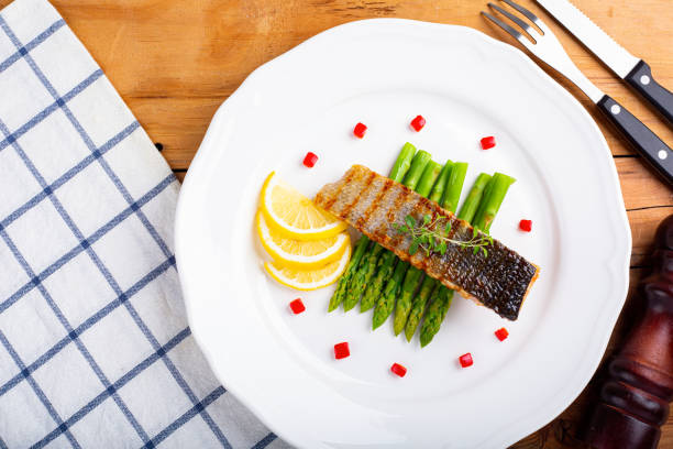 istock Salmon fish cooking food 1207519432