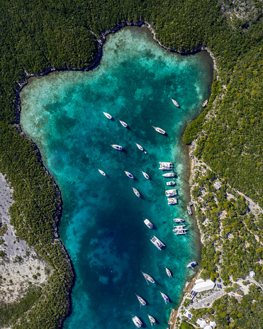 Barcos portuarios naturales Bahamas Exuma Stocking Island photo