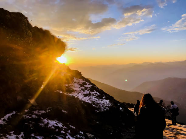 istock Beautiful sunset view Chopta Tugnath Uttarakhand india 1207524689