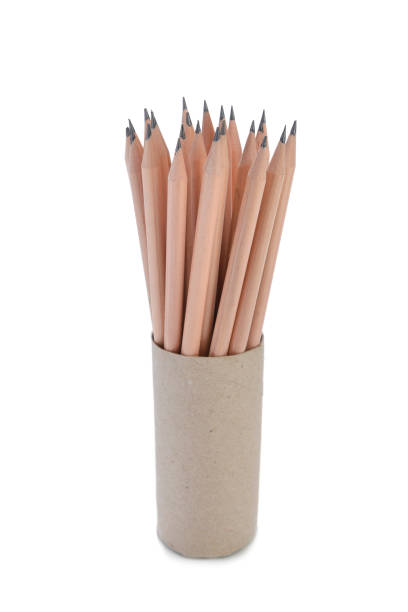 istock DIY Recycled Pencil Holder from Toilet Paper Roll 1207529334