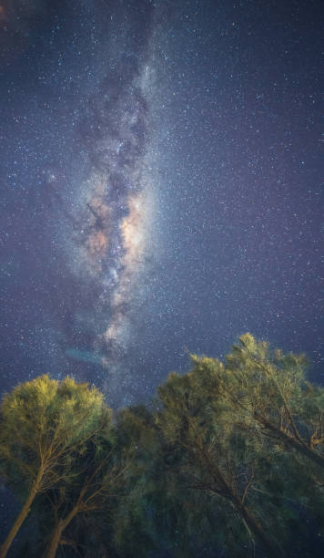 istock Astrophoto starry night Milky way at Volcano Mt.Bromo East Java Indonesia 1207530802