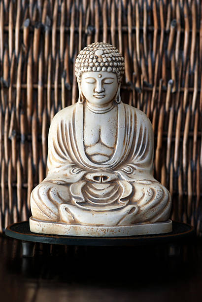 istock Portrait of Buddha Statue 120753645