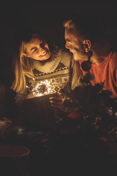 istock String lights for Christmas night season 1207537467