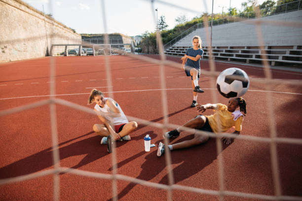 istock Look at my amazing soccer skill 1207542602