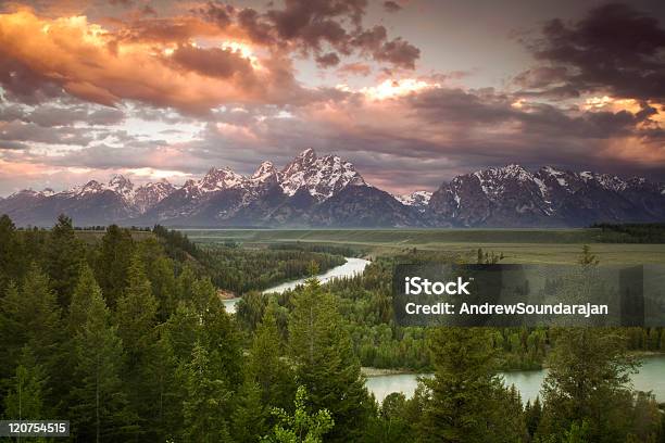 After The Storm Stock Photo - Download Image Now - Grand Teton, Snake River, Beauty In Nature