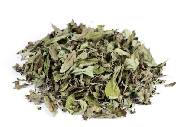 istock Dried oregano on white background 1207549134