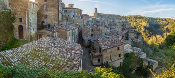 istock Sorano - Tuff City In Tuscany 1207549841