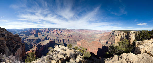 Grand Canyon panoramic view stock photo