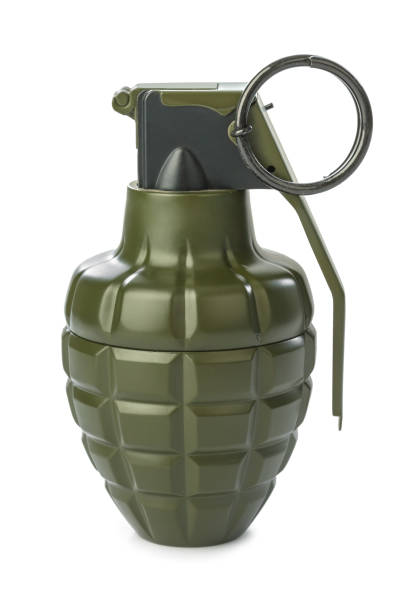 Hand grenade Hand grenade isolated on white background hand grenade photos stock pictures, royalty-free photos & images