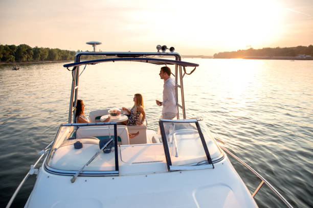 istock Summer party on the boat 1207558932