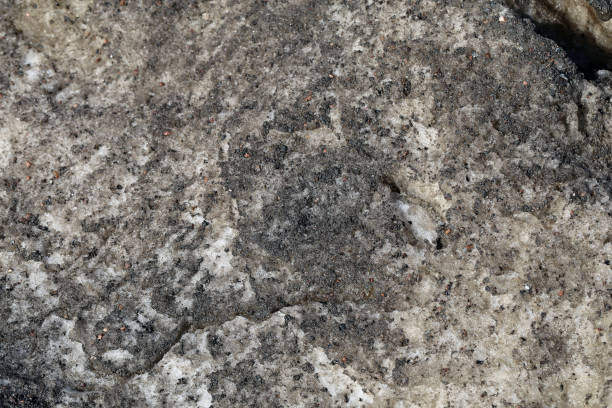 istock Melting Dirty Snow and Rocks during Springtime in Finland 1207559979