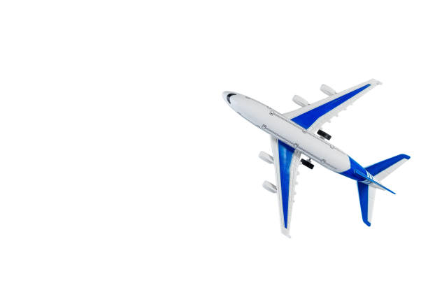 istock Model plane, airplane isolated on white background 1207565838