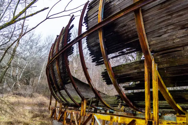 Photo of Abandoned bobsleigh track in Vyshgorod, Ukraine