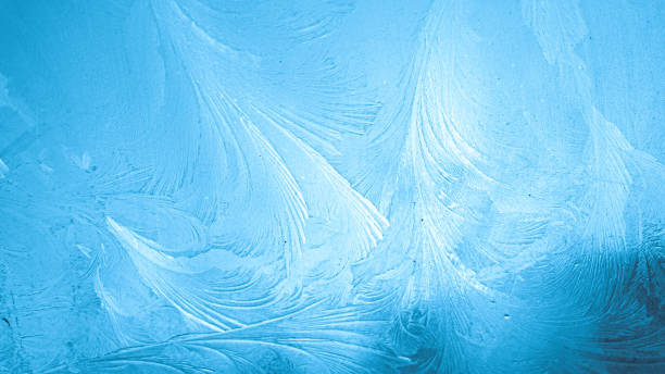istock Background or texture, ice on glass, close-up 1207576878