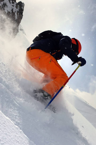 istock Extreme skiing in St. Anton, Austria 1207577193