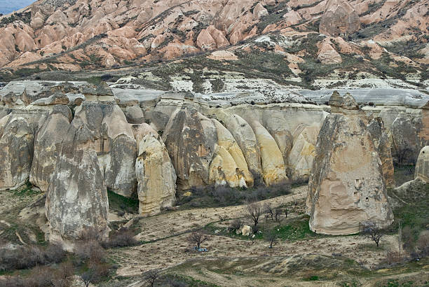 istock Sandstone formations in Cappadocia, Turkey. 120758675