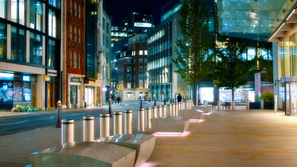 istock Night at London. Street. 1207601821