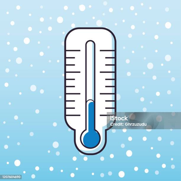 Cold Weather Thermometer Stock Illustration - Download Image Now - Blizzard, Blue, Cartoon - iStock Cold Weather Thermometer Stock Illustration - Download Image Now - Blizzard, Blue, Cartoon - iStock