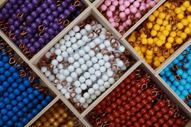 istock stairs made of colored beads 1207609824