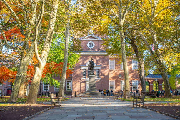 istock Independence Hall in Philadelphia,  USA 1207615388