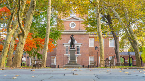 istock Independence Hall in Philadelphia,  USA 1207615392