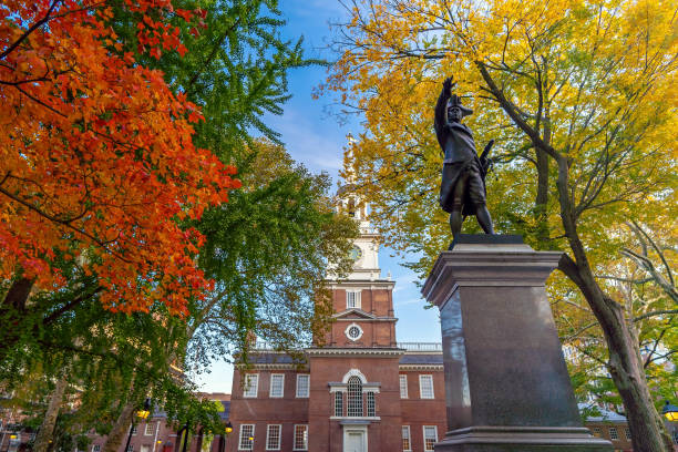 istock Independence Hall in Philadelphia,  USA 1207615409