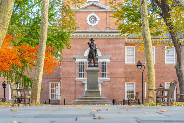 istock Independence Hall in Philadelphia,  USA 1207615418