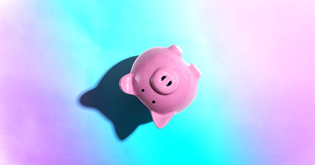 istock Upside down piggy bank 1207615663